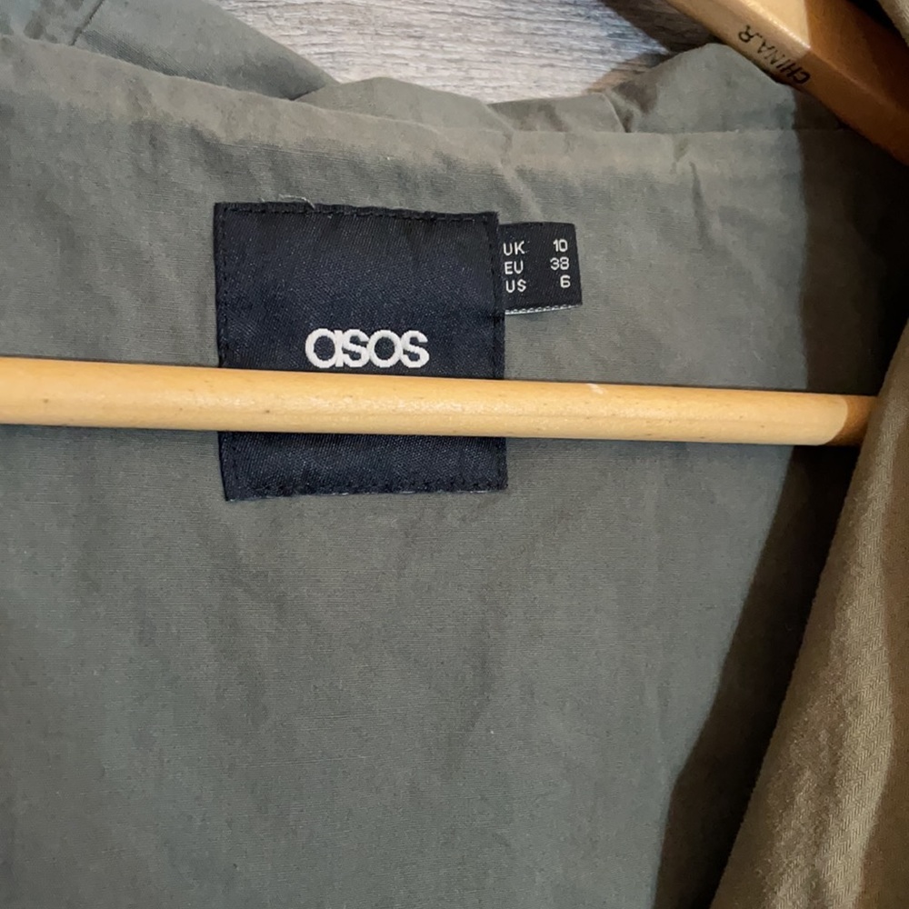 Asos Patchwork Utility Parka Jacket - image 6